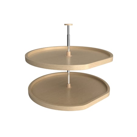 Rev-A-Shelf Maple Veneer, Light Brown, 32 in W, 26 in H, 32 in D, 29.75 in L, Light Brown LD-4BW-262-32-1